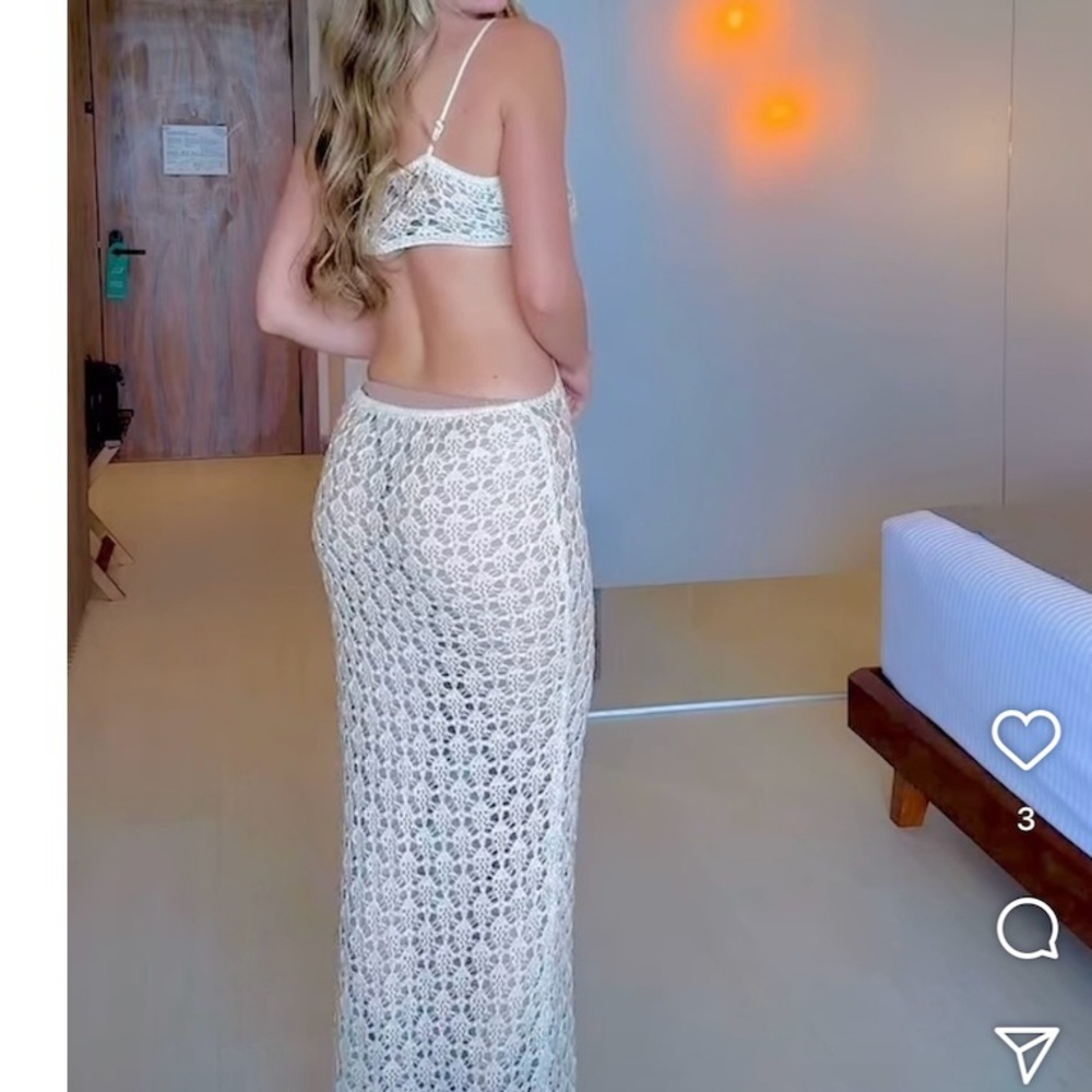 Swimsuit cover up dress.  6/8. - Picture 2 of 7